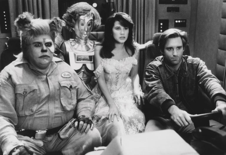 Unknown - The Cast of &ldquo;Spaceballs&rdquo; Globe Photos Fine Art Print For Sale