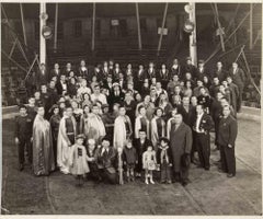 The Circus Family - Vintage Photograph - 1951