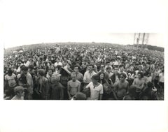 The Crowd at Woodstock Vintage Original Photograph