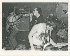 The Damned Performing in the 1980's