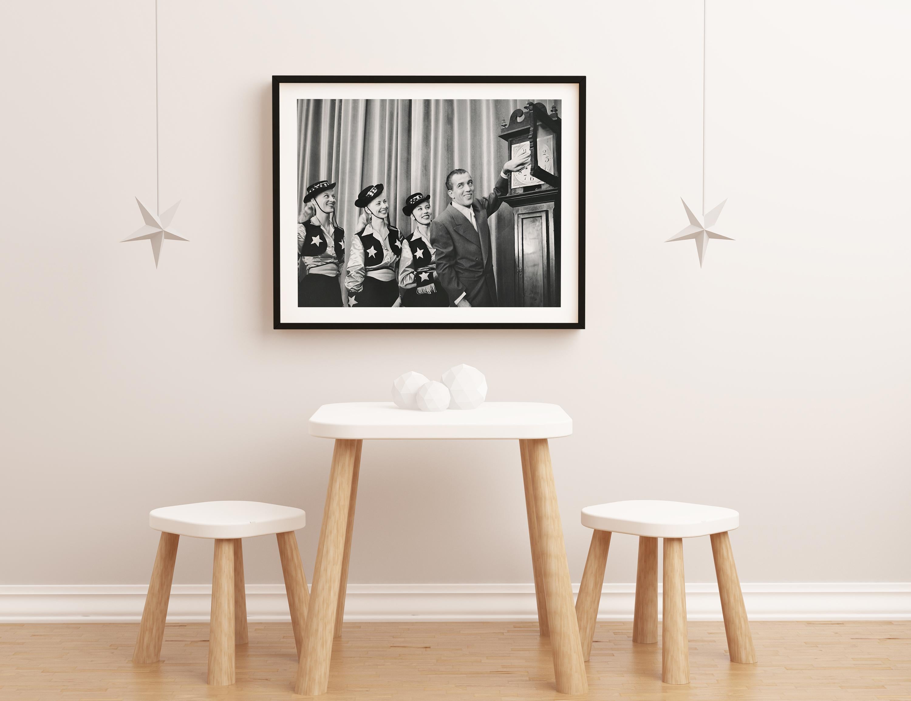 The Ed Sullivan Show with Cowgirls Fine Art Print For Sale 2