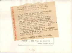 Le premier anniversaire de la Fondation de Littoria Photo vintage - 1933