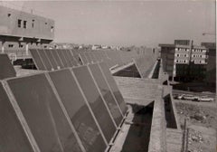 Los primeros paneles solares - Fotografía de época - Años 80