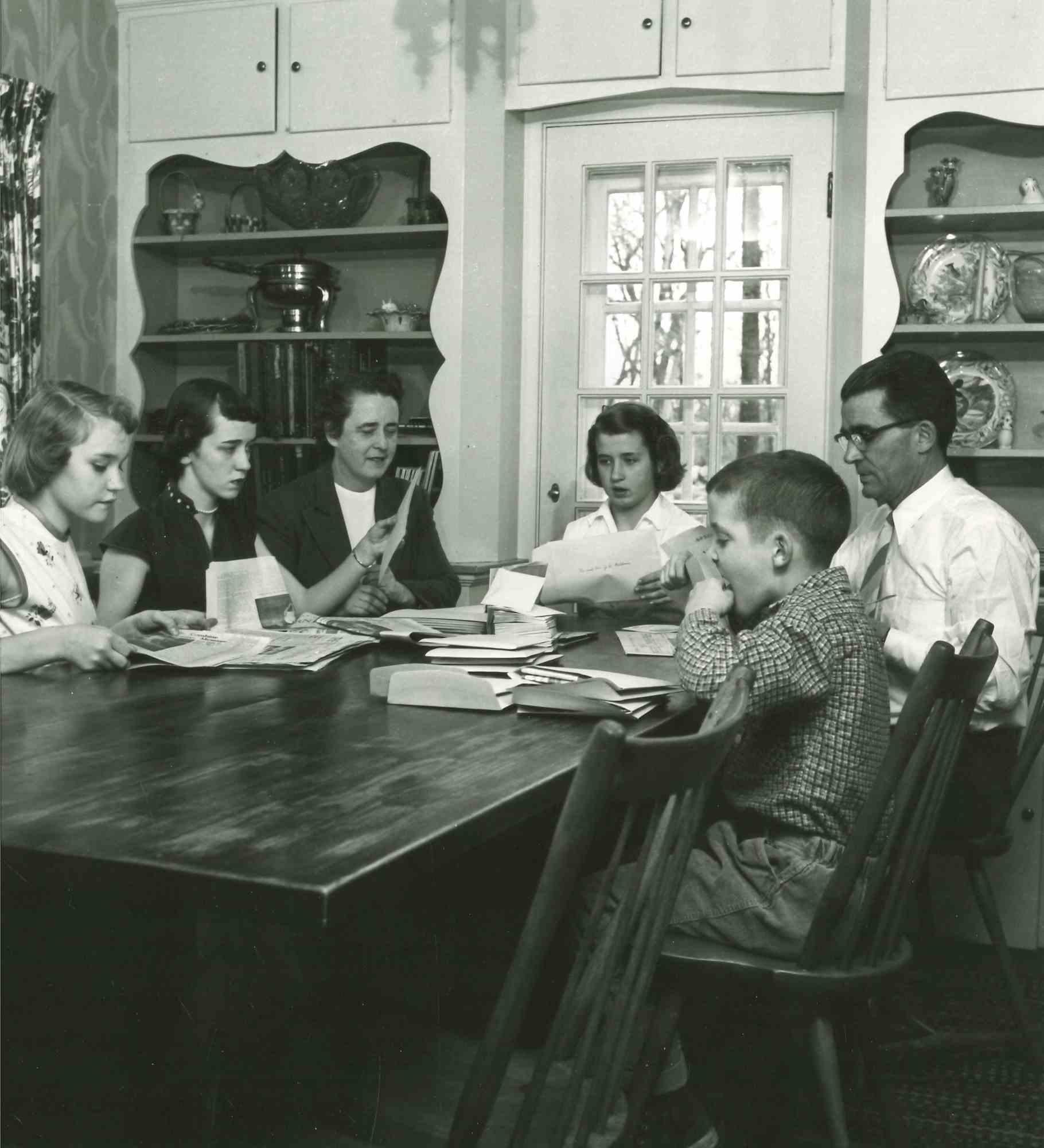 The Four Corners Press - American Vintage Photograph - Mid 20th Century