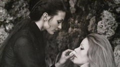 Die französische Schauspielerin Claudine Auger – Vintage-Fotografie – 1970er Jahre