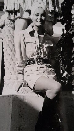 The German-American Actress Barbara Bouchet - Vintage Photograph - 1970s