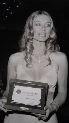 La actrice américano-allemande Barbara Bouchet - Photographie vintage, 1974