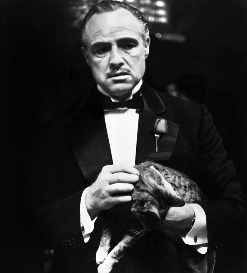 Unknown Portrait Photograph - 'The Godfather' Marlon Brando - Limited Edition Silver Gelatine Print