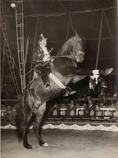 The Horse Trainer - Vintage Photograph - 1950s