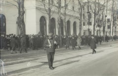 Auf der Internationalen Messe in Lyon, Frankreich 1927, Silber-Gelatine-B und W-Fotografie