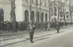Antique The International Fair in Lyon, France 1927, Silver Gelatin B and W Photography