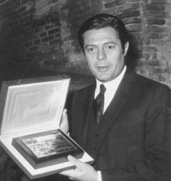 The Italian Actor Marcello Mastroianni - Vintage photo - 1970s