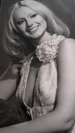 The Italian Actress and Singer Loretta Goggi -  Foto- 1970er Jahre