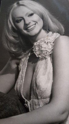 The Italian Actress and Singer Loretta Goggi - Vintage photo - 1970s