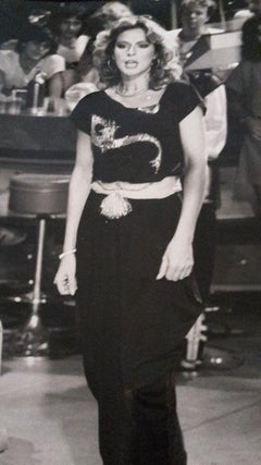 The Italian Actress and Singer Loretta Goggi - Vintage photo - 1981