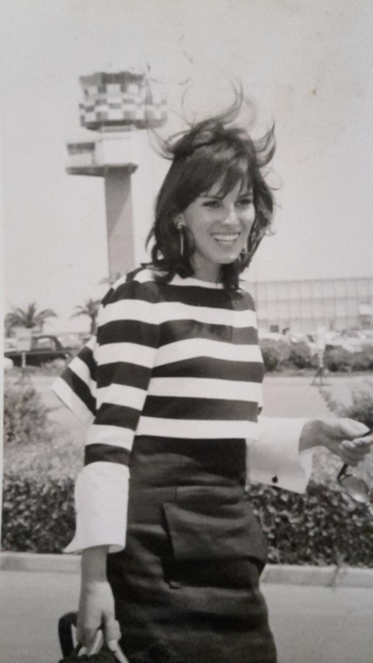 Unknown Portrait Photograph - The Italian Actress Antonella Lualdi - Vintage Photograph - 1970s