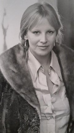 La actrice italienne Antonella Lualdi - Photographie vintage - 1977