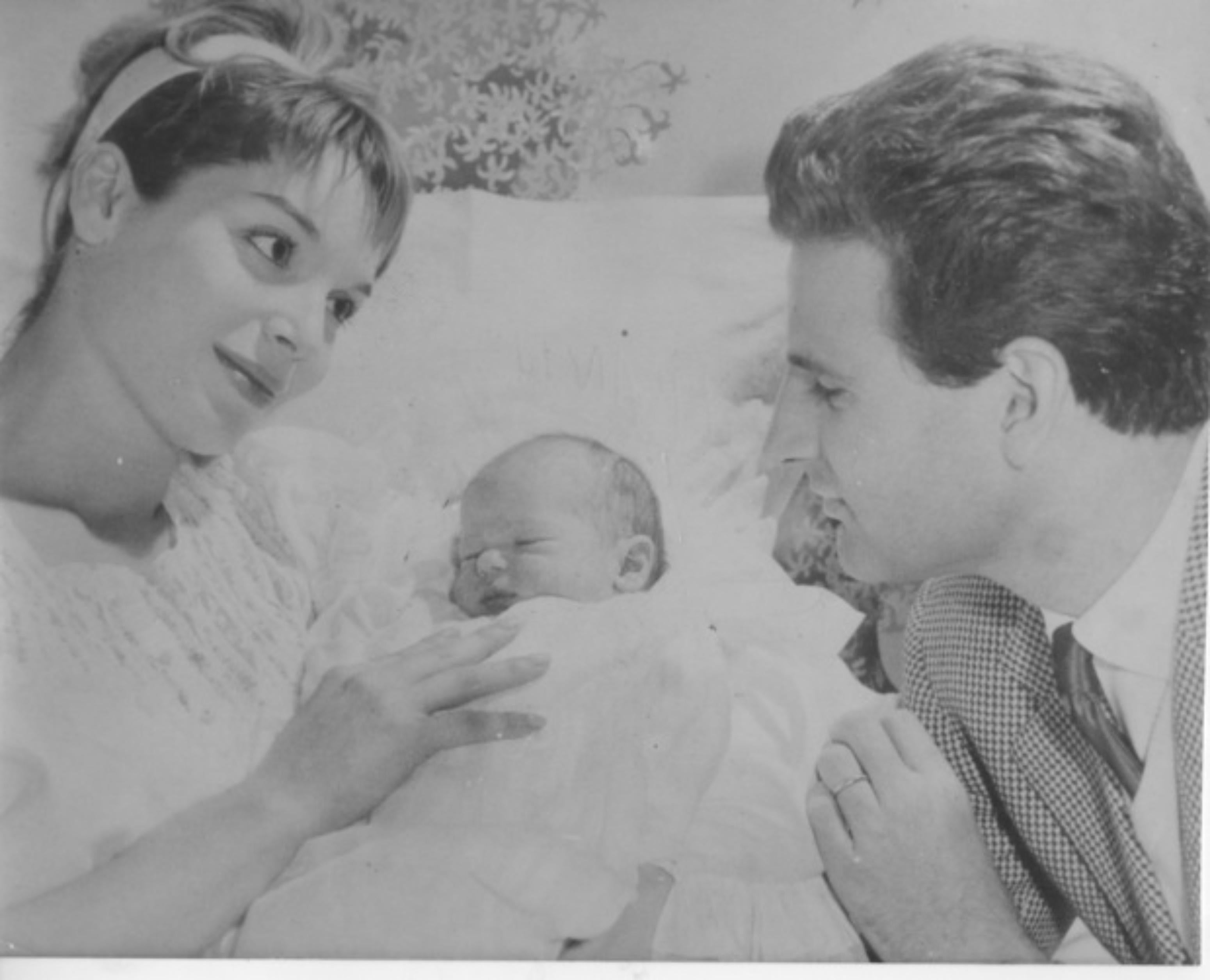 Unknown Portrait Photograph - The Italian Actress Elsa Martinelli with Scotti Mancinellii-Vintage Photo-1960s