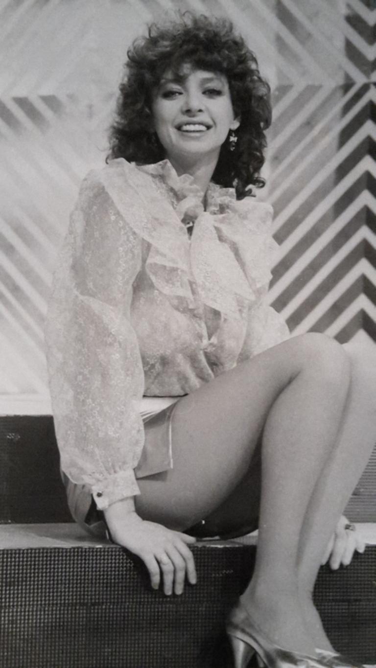 Unknown Figurative Photograph - The Italian Actress Enrica Bonaccorti - Vintage Photograph - 1980s