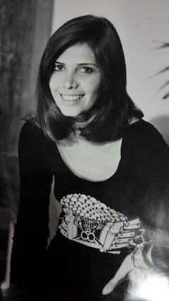 La actrice italienne Laura Belli - photo vintage, années 1970