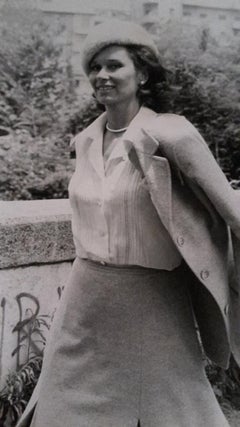 Die italienische Schauspielerin Lea Massari – Vintage-Fotografie – 1970er Jahre