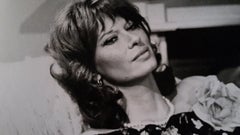 Die italienische Schauspielerin Lea Massari – Vintage-Fotografie – 1970er Jahre