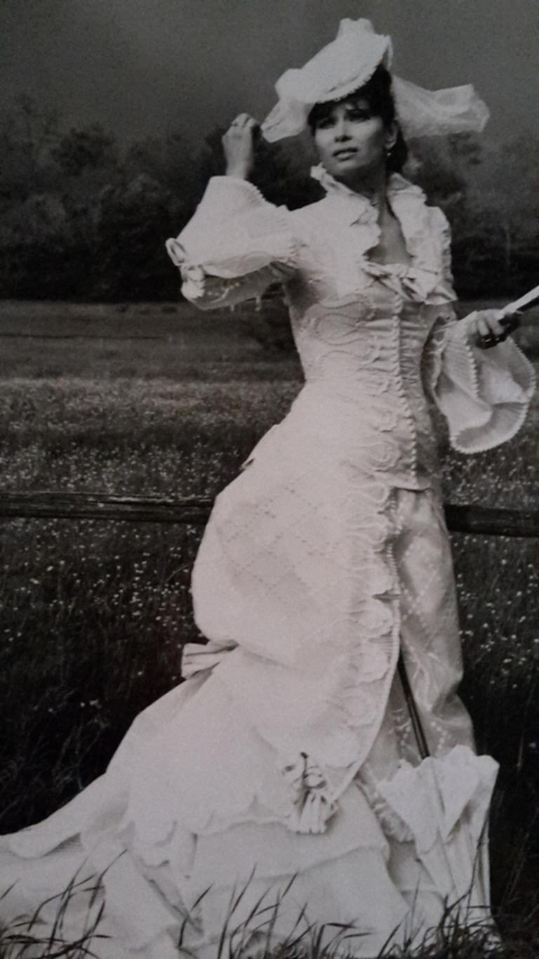 Unknown Figurative Photograph - The Italian Actress Lea Massari - Vintage Photograph - 1970s