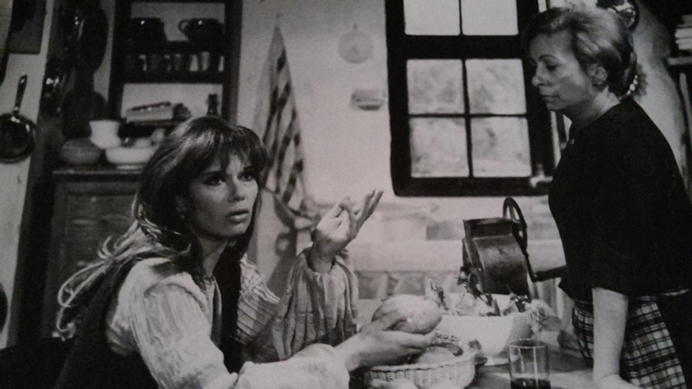 Die italienische Schauspielerin Lea Massari – Vintage-Fotografie – 1970er Jahre