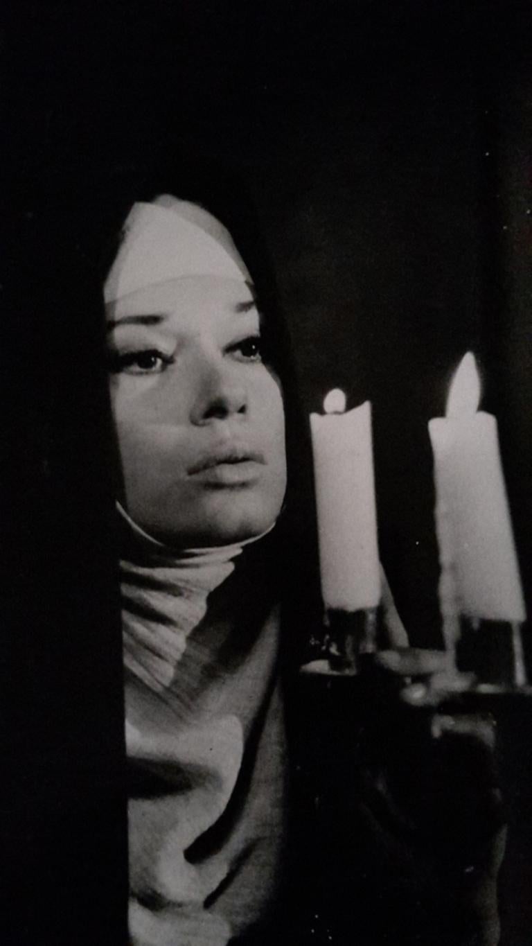 La comédie italienne Lea Massari - Photographie vintage, années 1970