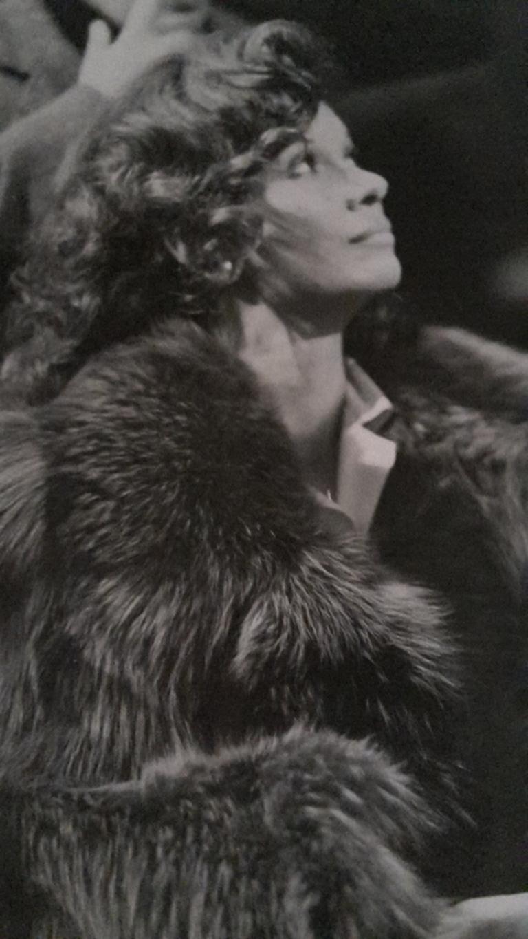 Unknown Portrait Photograph - The Italian Actress Lea Massari - Vintage Photograph - 1970s