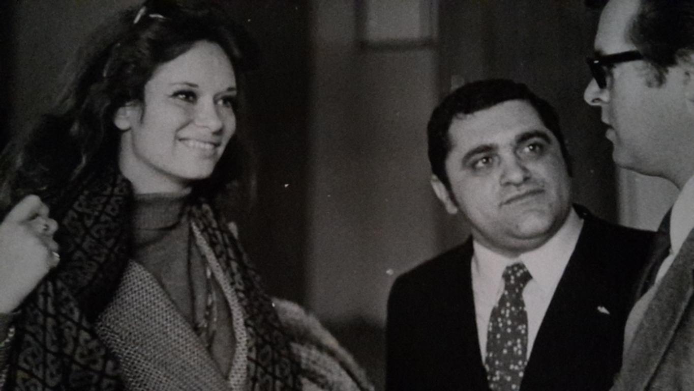 Unknown Figurative Photograph – Die italienische Schauspielerin Lea Massari – Vintage-Fotografie – 1972