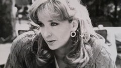 La actrice italienne Simona Izzo - Photographie vintage, années 1980