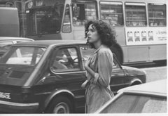 L'actrice italienne Valeria Golino  - Photo vintage - années 1980