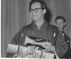 The Japanese Director Hiroshi Inagaki - Vintage Photo - 1957
