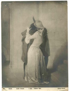 La baiser - Photographie vintage d'après Francesco Hayez -20e siècle