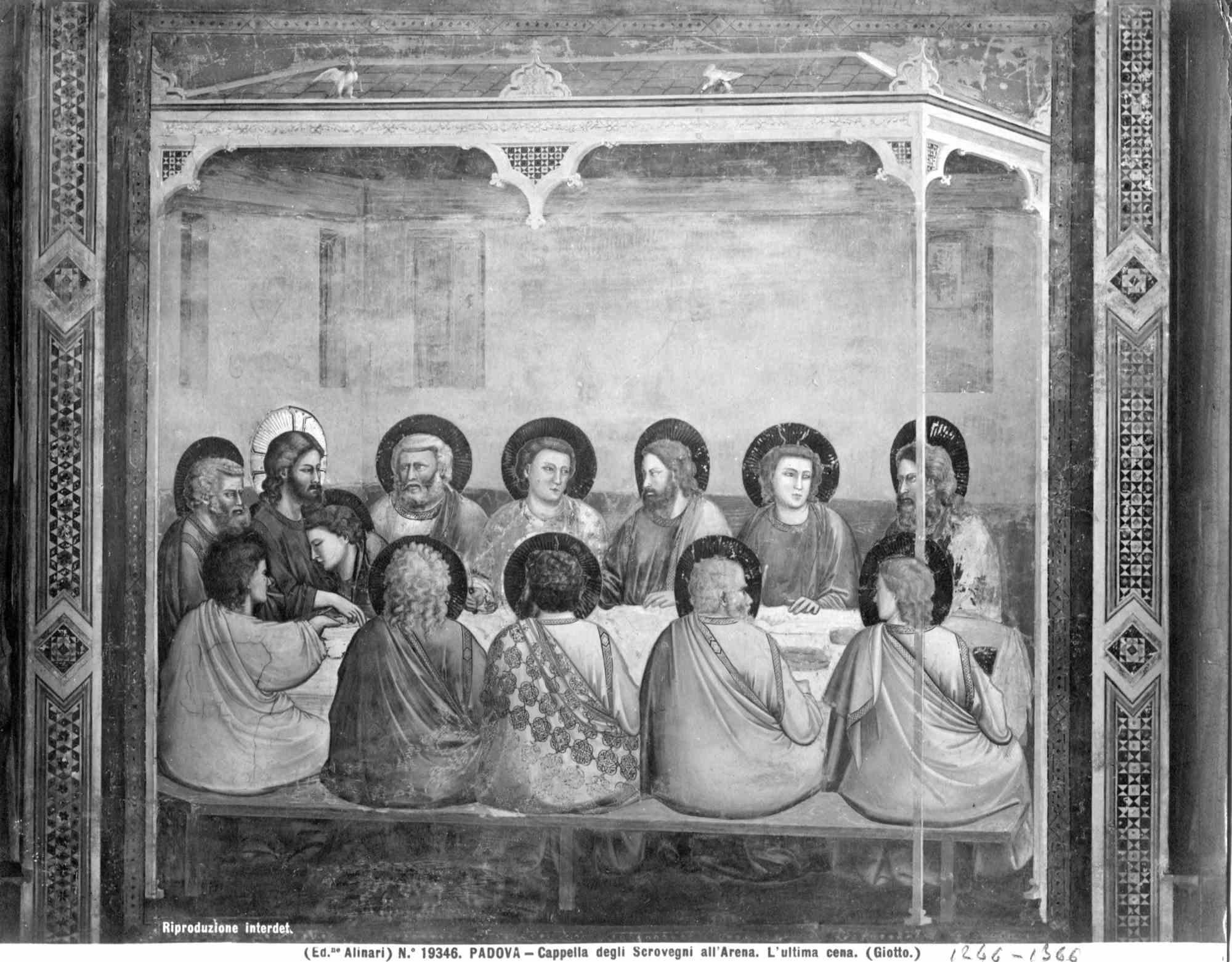Black and White Photograph di Unknown - L'Ultima Cena - Foto originali - Inizio XX secolo