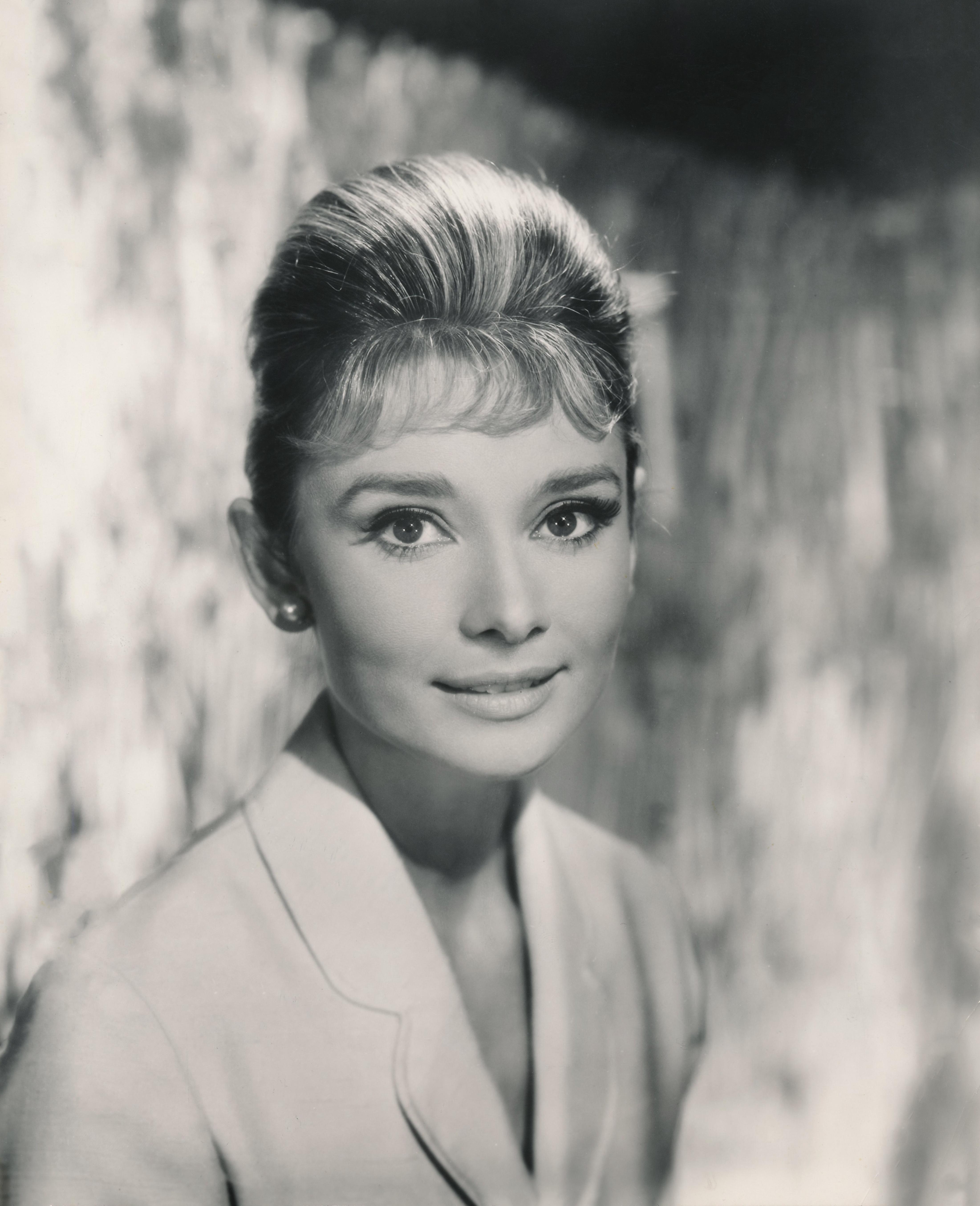 Unknown Black and White Photograph - The Lovely Audrey Hepburn Fine Art Print