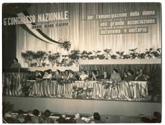 Vintage The National Congress - Historical Photograph About the Feminist Movemen - 1950s