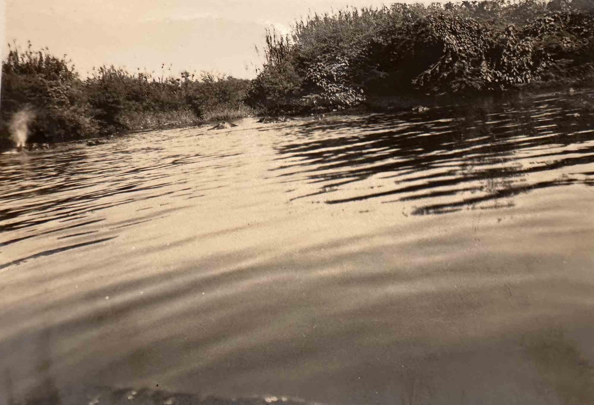 Photo des vieux jours  - Lac - Début du 20e siècle