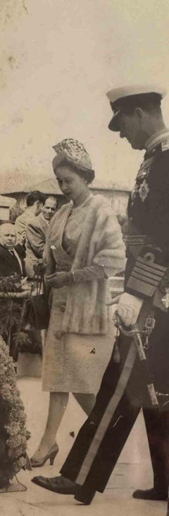 The Old Days Photo - Queen Elizabeth - Retro Photo - Mid-20th Century
