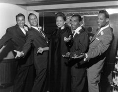 The Platters Smiling and Posing Vintage Original Photograph