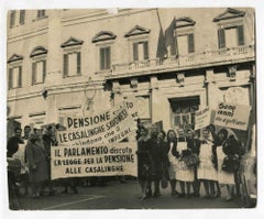 Vintage The Protest- Historical Photographs about the Feminist Movement - 1963