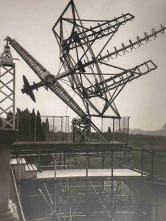 El Radiotelescopio de Arcetri - Fotografía de época - Años 70