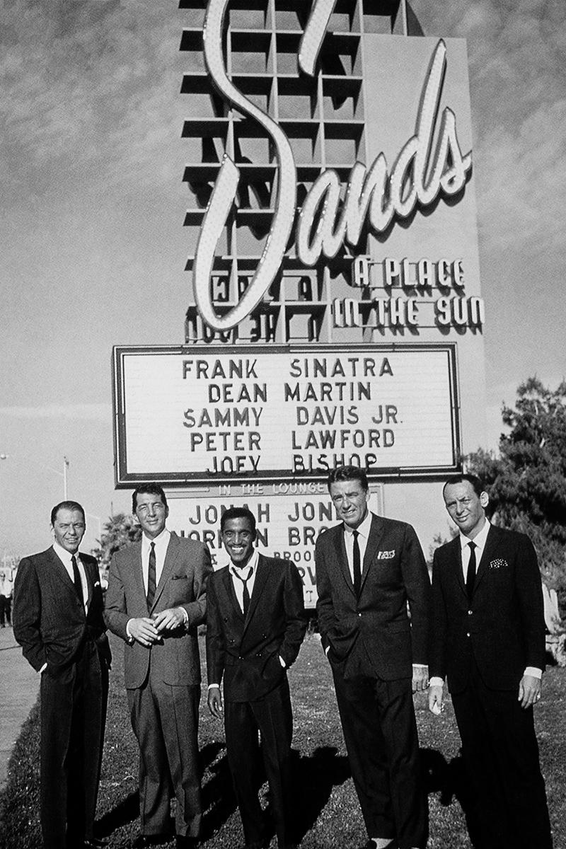 Unknown Black and White Photograph - The Rat Pack