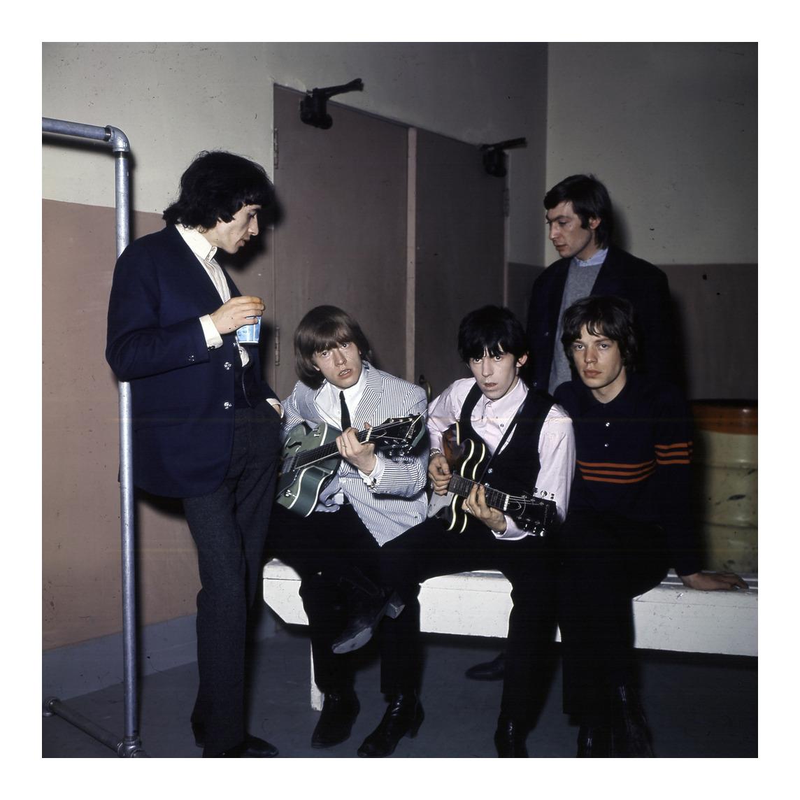 The Rolling Stones Backstage - Photograph by Unknown