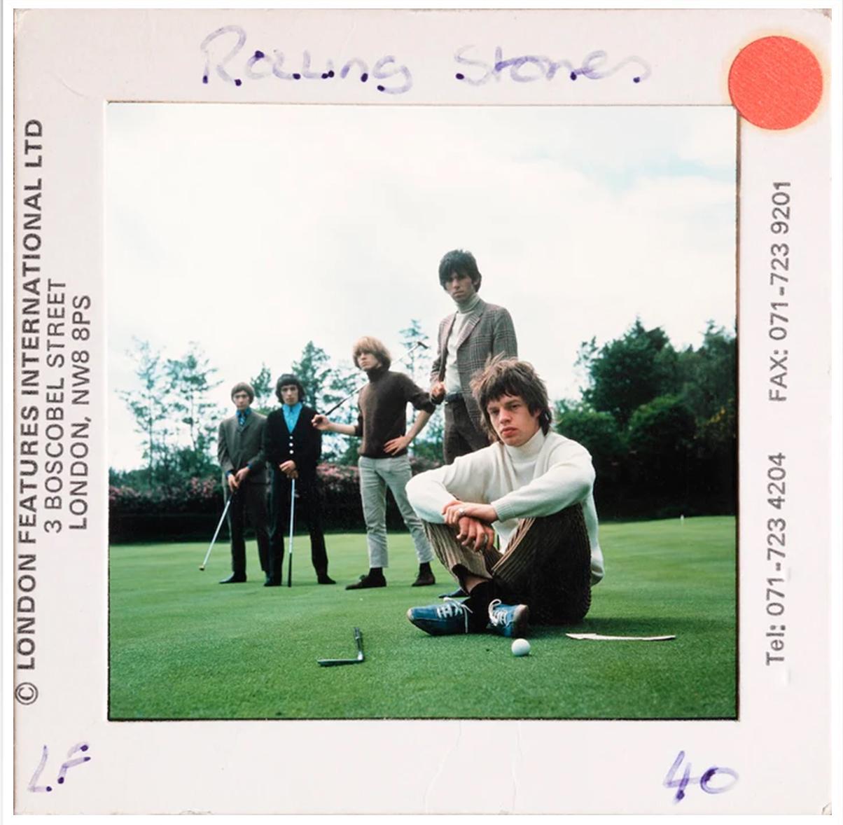 Unknown Color Photograph - The Rolling Stones Playing Golf 1965