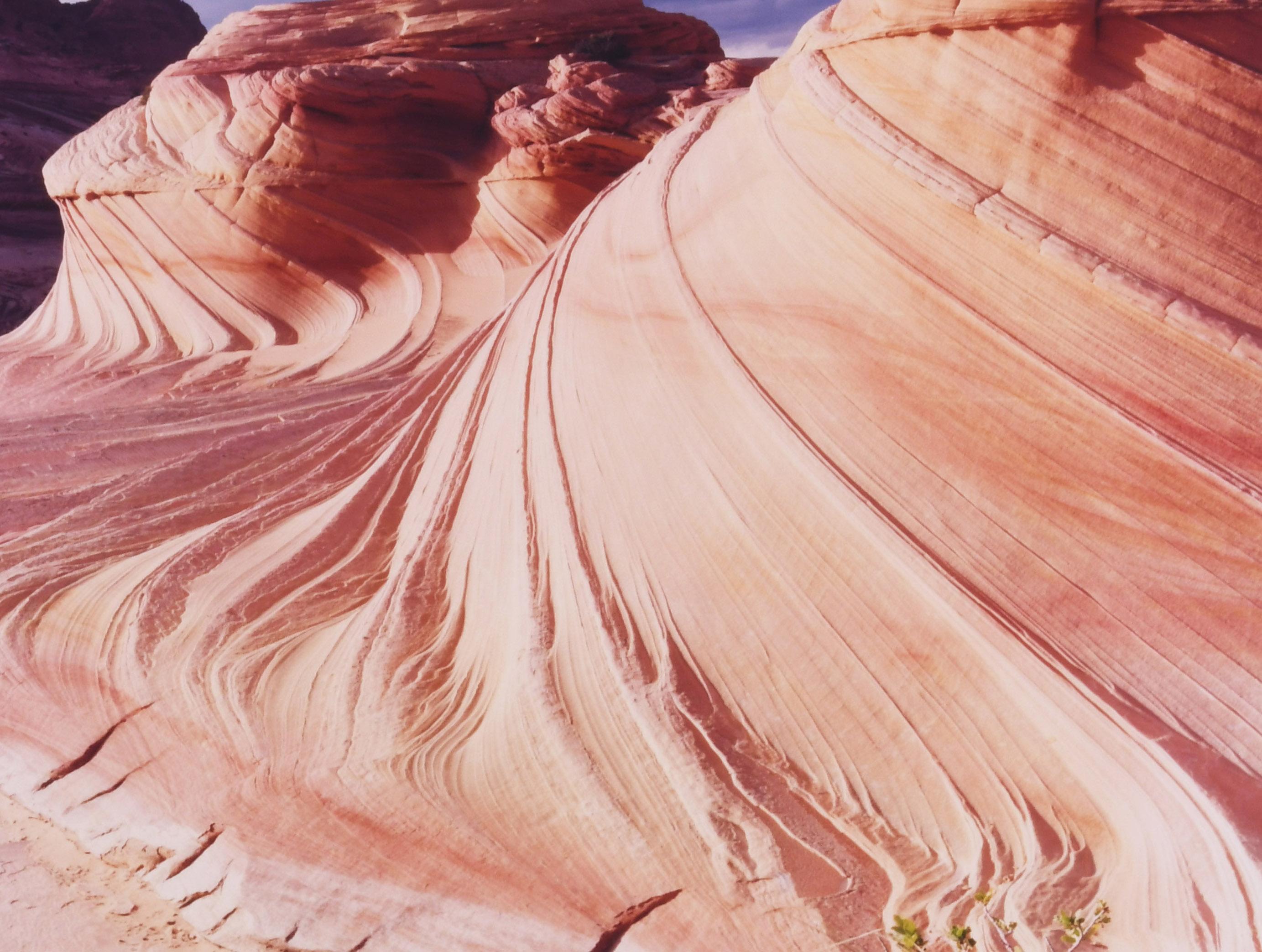 La deuxième vague, Coyote Buttes, Paria Canyon-Vermilion Clift Wilderness, AR - Photograph de Unknown