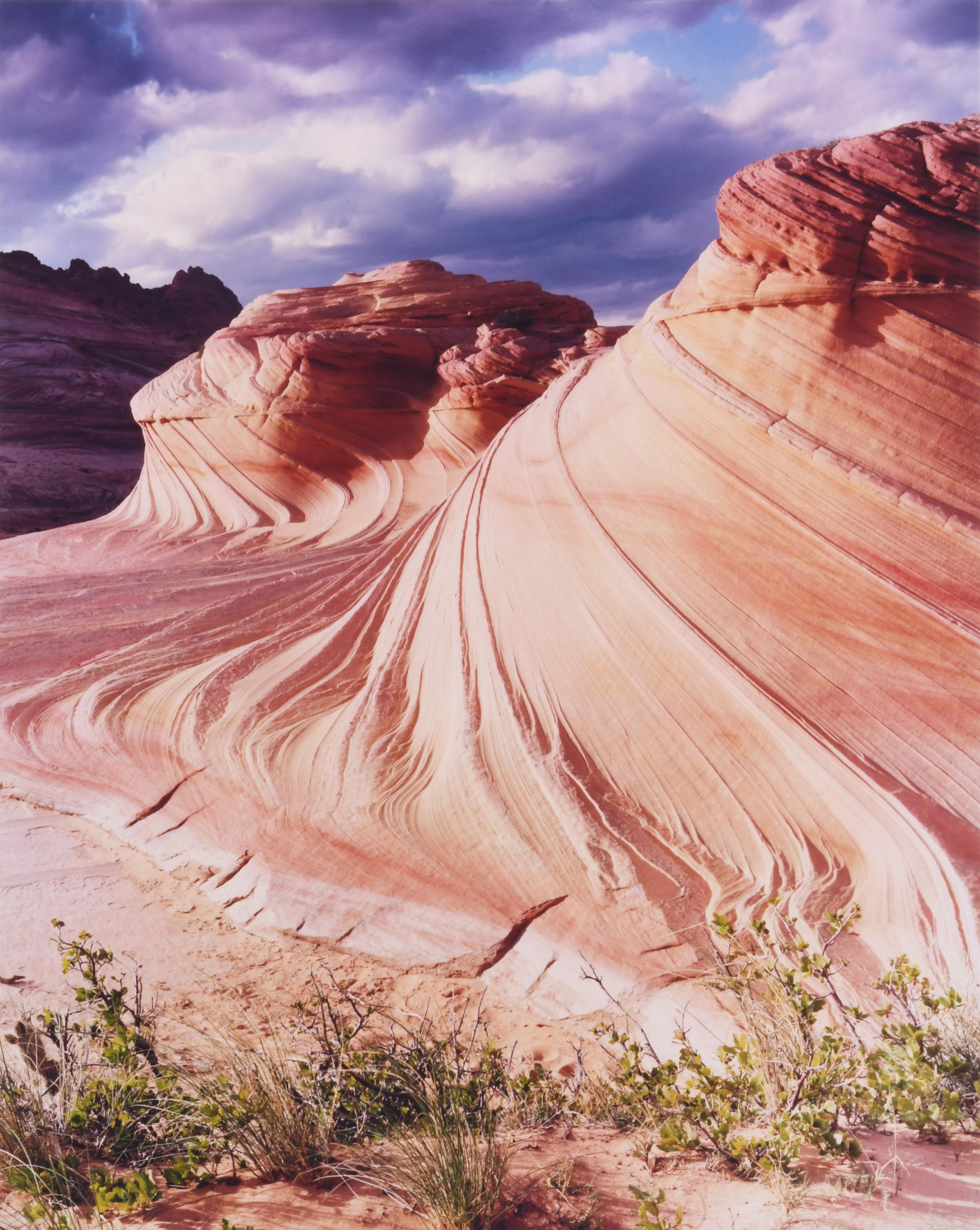 Unknown Landscape Photograph - The Second Wave, Coyote Buttes, Paria Canyon-Vermilion Clifts Wilderness, AR