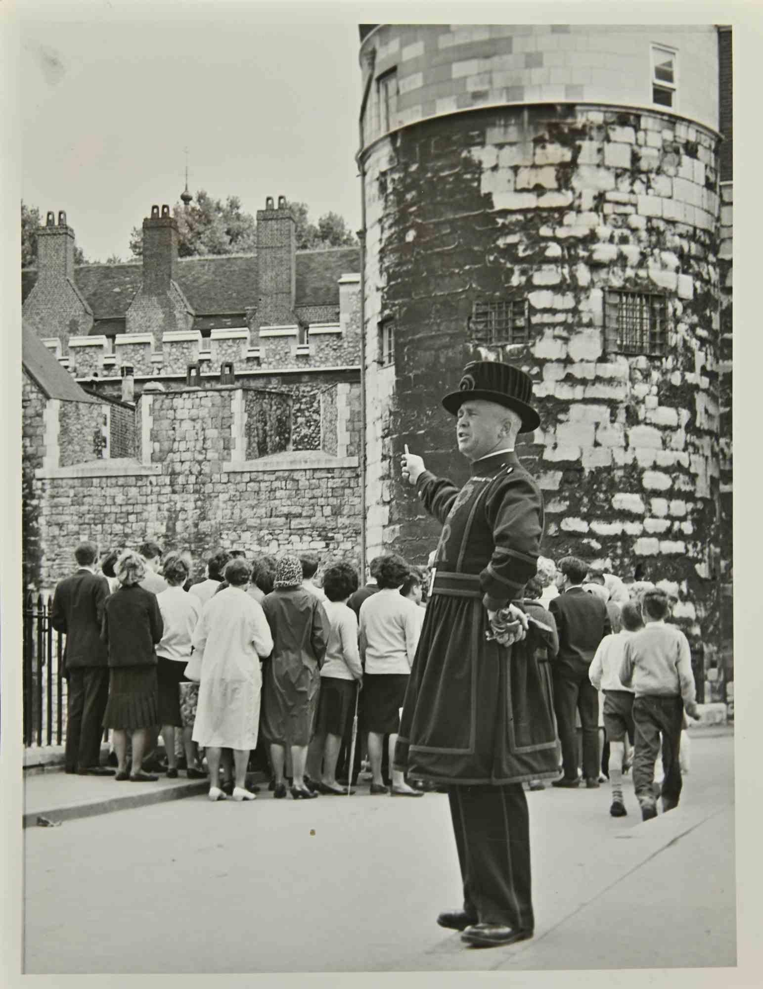 Unknown Figurative Photograph - The Strike - London Photograph - Vintage Photograph - 1960s