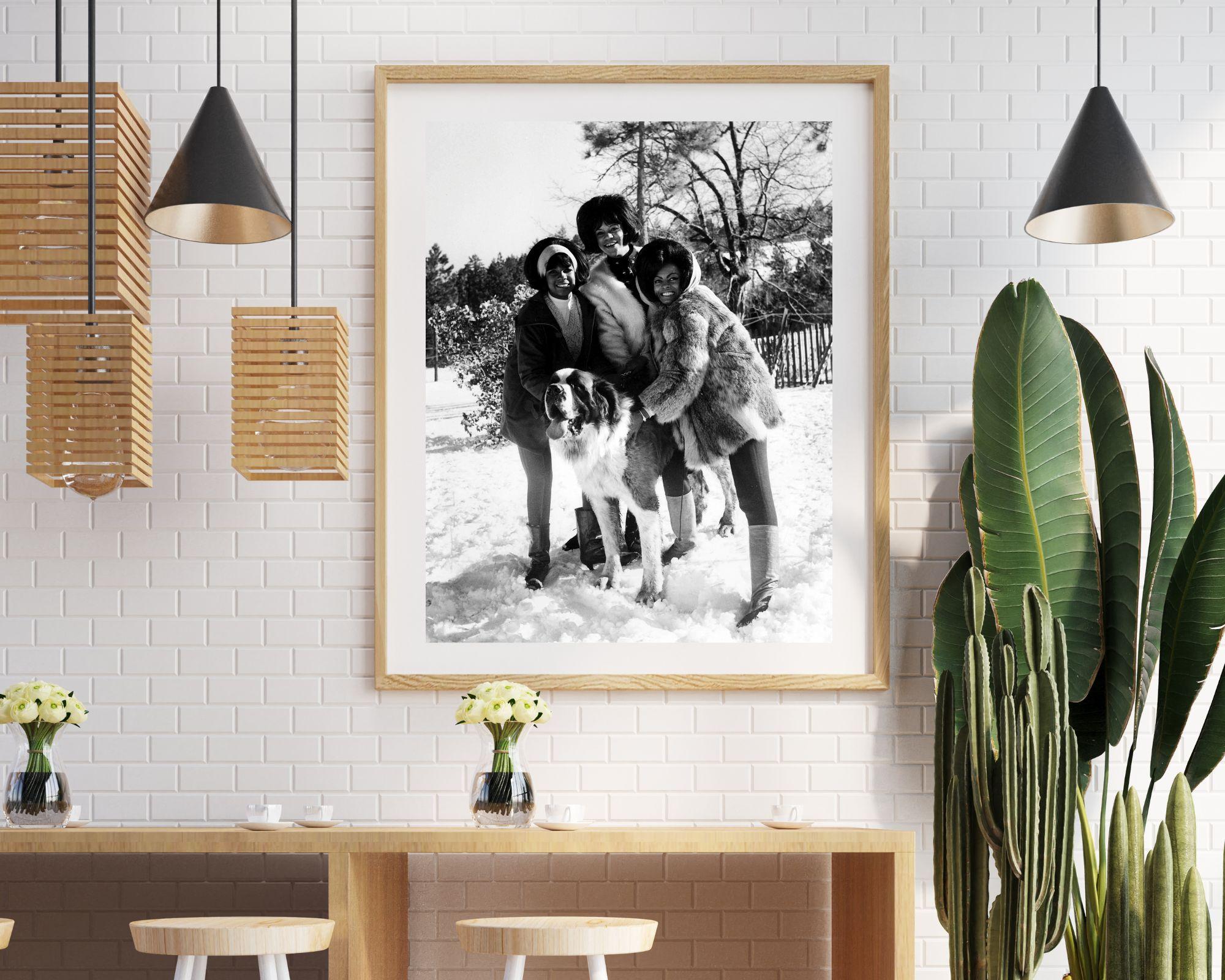 Le Supremes sulla neve - Photograph di Unknown